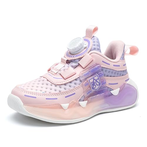 CHRRUXIN Kinderschuhe Jungen Sportschuhe Mädchen Turnschuhe Laufschuhe Leicht Mesh Straßenlaufschuhe Atmungsaktiv Outdoor Sneaker 28EU-39EU von CHRRUXIN