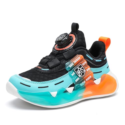 CHRRUXIN Kinderschuhe Jungen Sportschuhe Mädchen Turnschuhe Laufschuhe Leicht Mesh Straßenlaufschuhe Atmungsaktiv Outdoor Sneaker 28EU-39EU von CHRRUXIN