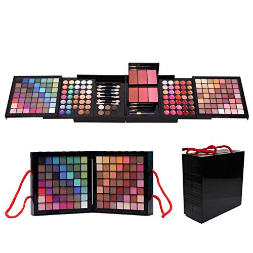 CHSEEO Schminkset Make up Set Cosmetics Schminkkoffer Kosmetik Geschenk Set Concealer Lidschatten Palette Puder Lipgloss Lippenstift Make-up Paletten für Gesicht, Augen und Lippen #1 von CHSEEO