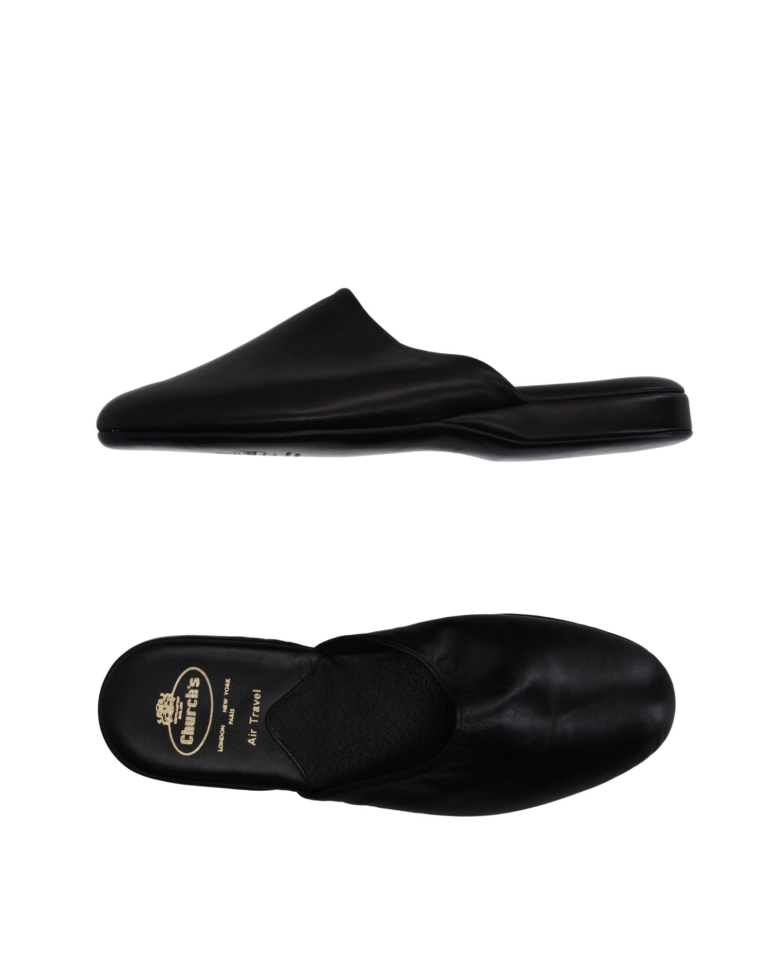 CHURCH'S Hausschuh Herren Schwarz von CHURCH'S