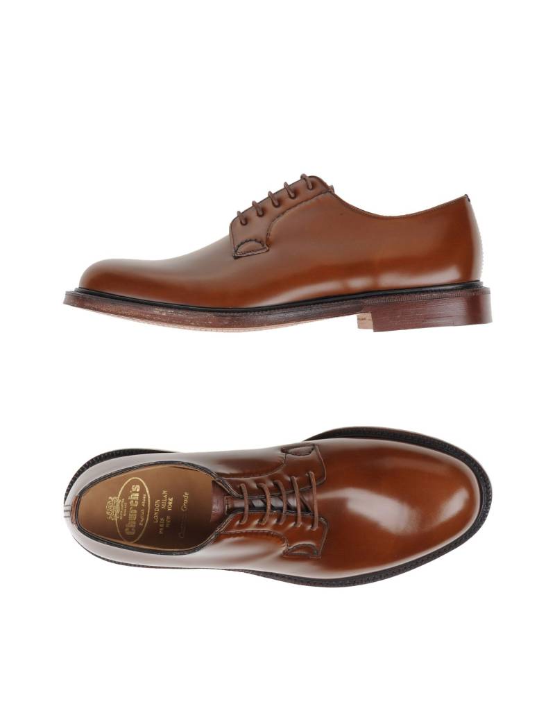 CHURCH'S Schnürschuh Herren Braun von CHURCH'S