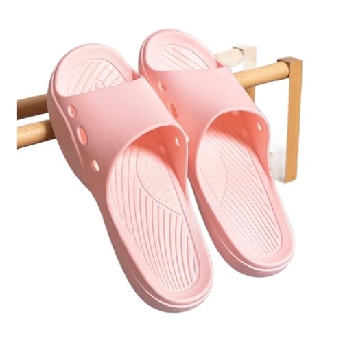 CHURICH-E Slides, Sommer-Hausschuhe for Damen – Weiche Indoor-/Outdoor-Slides for Damen & Herren,Hausschuhe(Pink,40 EU) von CHURICH-E