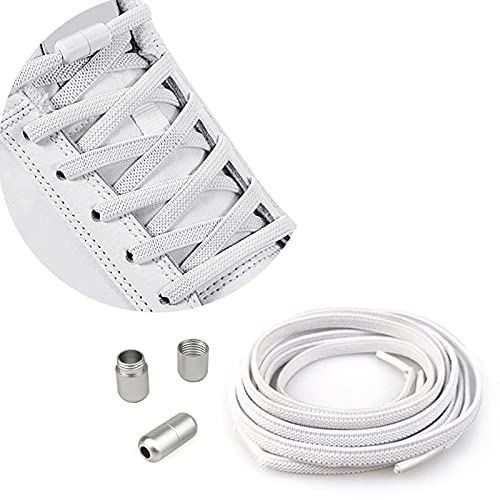 CHYEEH Elastische Schnürsenkel | Universeller Ohne Binden Flach Gummischnürsenkel mit Schnellverschluss/Gummi Schuhbänder Einstellbare mit Metallverschluss - Kinder Binden Keine Schnürsenkel Mehr von CHYEEH