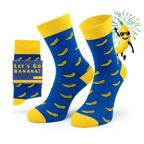 Chili Lifestyle Socks Lustige Motivsocken, Geschenksocken witzige Spruch Banderole, recycelte Baumwolle, 1 Paar, bunt 36-40 / 41-45 von CHiLI Lifestyle Socks