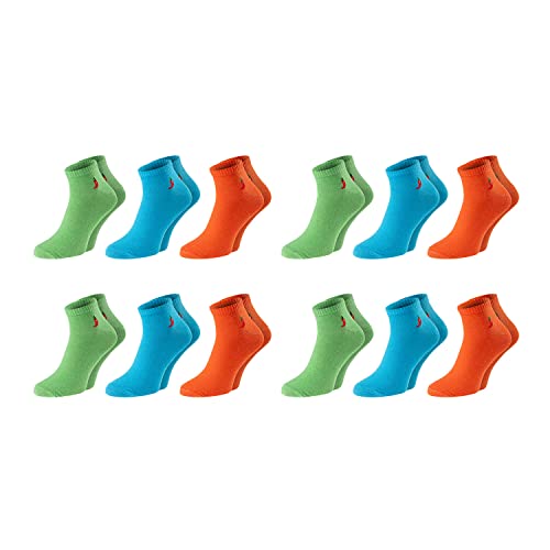 ChiliLifestyle Socken Fashion Quarter Sneaker Kurzschaft, 12 Paar, Baumwolle für Damen und Herren, Sport und Freizeit, farbig, bunt von CHiLI Lifestyle Socks