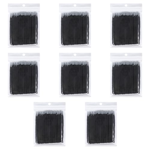 200pcs Micro Brushes Micro Swabs, Precision Microswabs Spoolies for Eyelash Extensions, Disposable Mascara Sticks for Clean Eyelash, Lash Mascara Applicators for Eye, Dental, Lashes, Brows von CIATBYYJ