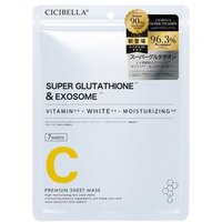 CICIBELLA - Premium Sheet Mask Super Glutathione & Exosome 7 pcs von CICIBELLA