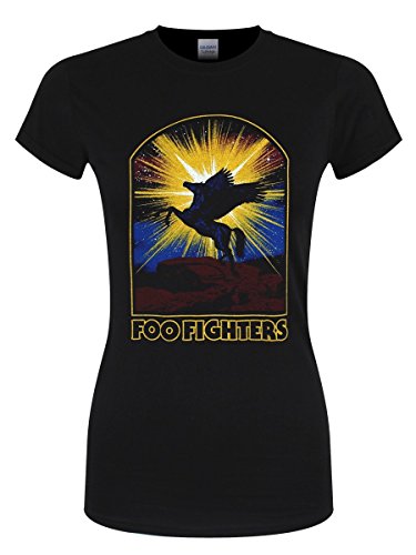 CID Herren FOO Fighters-Horse T-Shirt, Schwarz, XXL von CID