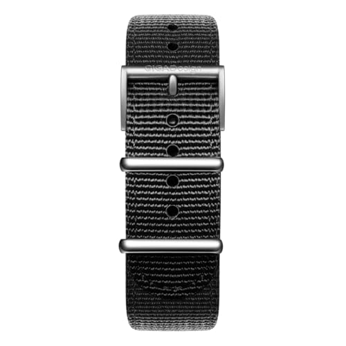 CIGA Design Austauschbares Uhrenarmband Sport Nylon Armband Schwarz CIGA Design Austauschbares Uhrenarmband Sport Nylon Armband Schwarz von CIGA Design