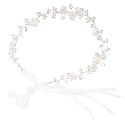 Brauthaarranken Für Die Hochzeit Haarschmuck Für Die Hochzeit Haarranken Für Bräute Haarranken-accessoires Für Frauen Hochzeits-haarrebe Perle Das Erste Mal Fräulein Plastik von CIMAXIC