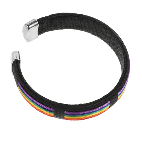 CIMAXIC 1 Stück Buntes Armband für Einzigartige Regenbogen Handgelenk Accessoire für Frauen Freundschaftsarmband Perfektes für Freunde und von CIMAXIC