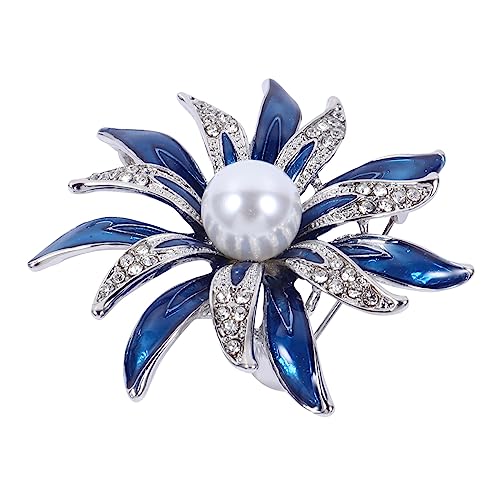 CIMAXIC 1 Stück Emaille Blumenbrosche für Damen Stilvolles Accessoire für Kleidung für Partys Hochzeiten und Alltag Robustes Design für Vielseitigen Einsatz von CIMAXIC