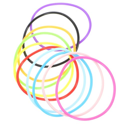 CIMAXIC 10stücke Mehrere Farben Gelee Silikon Armband Leichte Elastische Armband Für Unisex von CIMAXIC