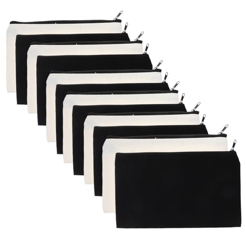 Kosmetiktasche Aus Canvas Reiseorganizer Mit Reißverschluss Aufbewahrungsbox Für Make-up Und Kosmetik Kosmetiktasche Für Handtasche Kosmetik-Organizer-Tasche von CIMAXIC