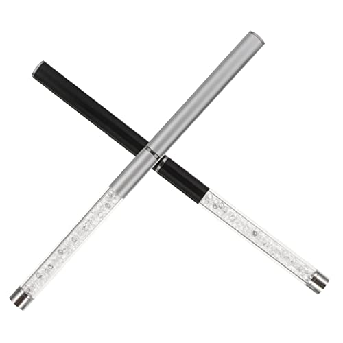 2st Mascara-bürste Mit Deckel Wiederverwendbare Schminkpinsel Mascara-bürsten Wimpernbürsten Mascara-zauberstäbe Spoolie Make-up-zubehör Plastik Übungswerkzeuge Tragbar Mädchen von CIMAXIC