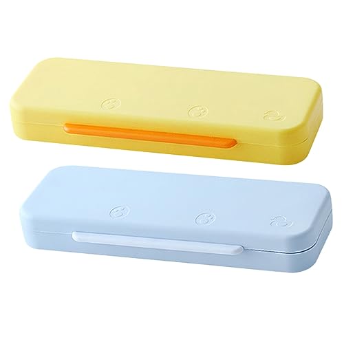 CIMAXIC 2Stücke Doppelschicht Bleistiftbox Große Kapazität Schreibwarenaufbewahrung Multifunktionale Stift Organizer Für Bürobedarf CIMAXIC 2Stücke Doppelschicht Bleistiftbox Große Kapazität Schreibwarenaufbewahrung Multifunktionale Stift Organizer Für Bürobedarf von CIMAXIC