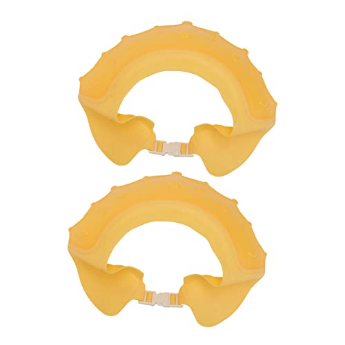 CIMAXIC 2stücke Shampoo Hut Wasserdichte Duschhaube Für Stressfreies Haarewaschen Schützt Augen Und Ohren Für Junge Mädchen Und Junge Mädchen Beim Baden von CIMAXIC