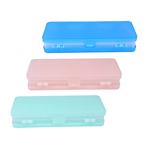 CIMAXIC 3 Stück Mäppchen Doppelseitiges Briefpapieretui Bleistiftfälle Stifteboxen Für Die Schule Plastik CIMAXIC 3 Stück Mäppchen Doppelseitiges Briefpapieretui Bleistiftfälle Stifteboxen Für Die Schule Plastik von CIMAXIC
