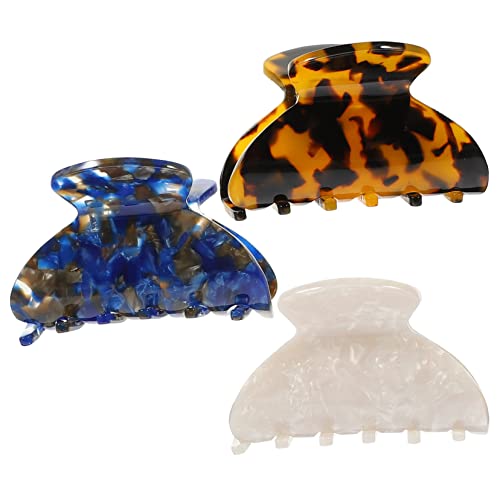 CIMAXIC 3stücke Haarklaue Clips Mädchen Haar Clips Frauen Haar Zubehör Kleine Barrettes Geeignet Für Party Und Alltag von CIMAXIC