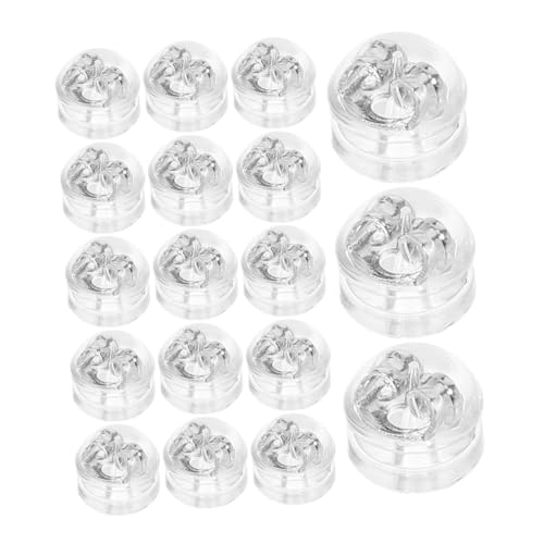 CIMAXIC 50 Stück Silikon Ohrstecker Verschluss Silber Weiche Sichere Ohrring Stopper Waschbar Wiederverwendbar Komfortabel Passend für Dünne Stecker Unauffälliger Halt für Damen und Herren von CIMAXIC