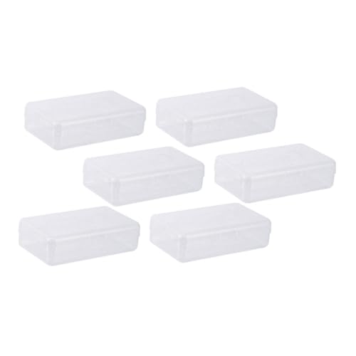 CIMAXIC Transparentes Federmäppchen Aus Kunststoff Stapelbar Für Stifte Langlebig Mit Deckeldesign Praktische Aufbewahrungsbox von CIMAXIC