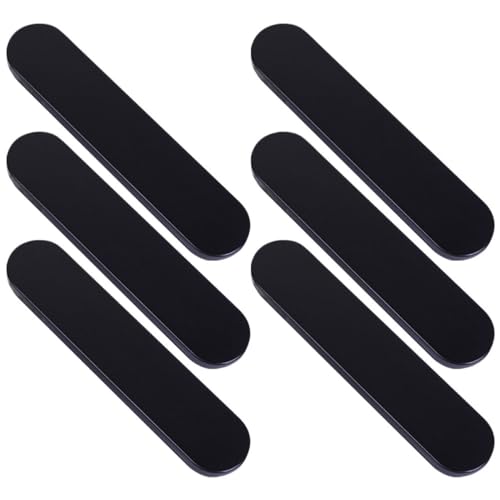 CIMAXIC 6Stücke Teiliges Metall Federmäppchen Blechbox für Stifte Bleistifte und Bürobedarf Langlebig und Tragbar für Schule und Büro mit Schwamm Innenfutter von CIMAXIC