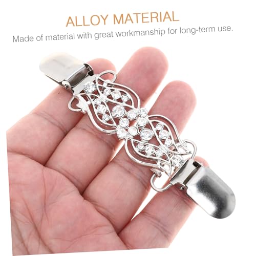 CIMAXIC 8 Stück Teiliges Vintage Cardigan Clips aus Legiertem Material Stilvolle und Praktische Damen Pullover Clips Vielseitige Schmucknadeln für Schals Strickjacken und Blusen Elegantes von CIMAXIC