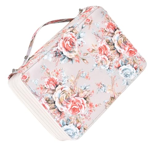 CIMAXIC Tragbare Schreibwarentasche Mit 252 Löchern Federmäppchen Für Künstler von CIMAXIC
