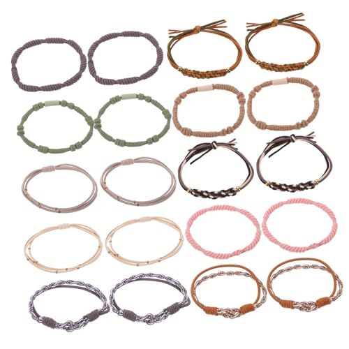 Armband-haargummis Für Frauen Pferdeschwanz-haarmanschette Haarschmuck Für Damen Pferdeschwanzmanschetten Pferdeschwanz-haargummis Pferdeschwanzhalter Nylon Elastizität Haarring von CIMAXIC