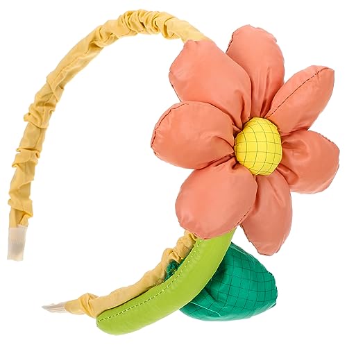 Haarschmuck aus Sonnenblumen Blumenkopf- Blumenkopfschmuck kinder haarschmuck kindertagsgeschenke frauenkleidung Hochzeitsdekoration Haarband aus Stoff für Kinder Haarreifen von CIMAXIC