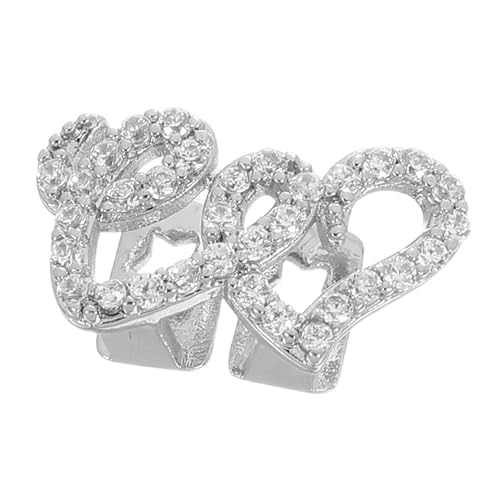 CIMAXIC Hip Hop Style Zirkonia Zahn Grills Kupfer Robust Langlebig Schmuck Accessoire Für Männer Frauen Cosplay Bühnenperformance von CIMAXIC
