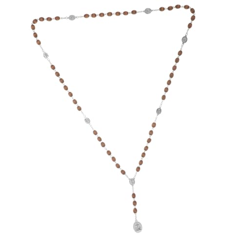 CIMAXIC Holzperlen Halskette für Damen und Herren Langlebige Handgefertigte Schmuckkette Vielseitig Tragbar für Alltag und Religiöse Zeremonien Modisches Accessoire als Geschenkidee von CIMAXIC