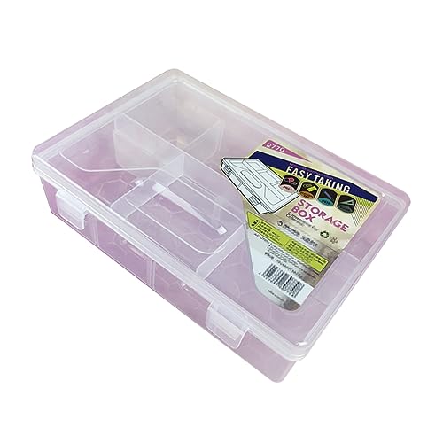 CIMAXIC Kasten Multifunktionales Stiftetui Büro Federmäppchen mit großem Fassungsvermögen Kunst schreibwaren Organizer Clear Pencil case Aufbewahrungskoffer für Schreibwaren Doppelschicht von CIMAXIC