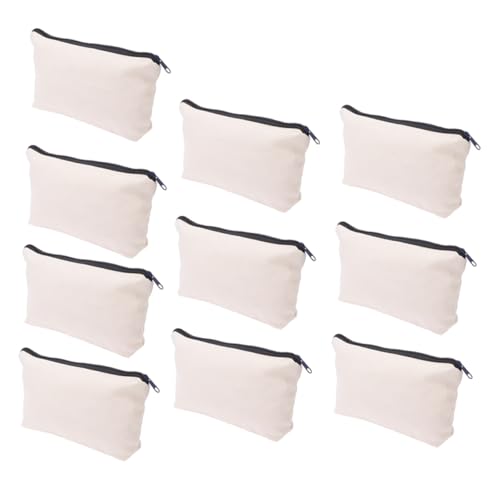 CIMAXIC 20-teiliges Canvas-stiftemäppchen Aufbewahrungstasche Für Stifte Und Schreibwaren Tragbar Für Schule Oder Reisen Mit Reißverschluss von CIMAXIC