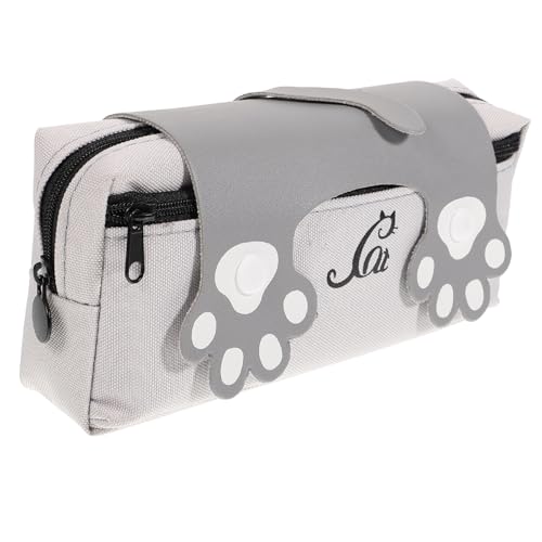 CIMAXIC Federmäppchen Aus Segeltuch Mit Reißverschluss Stilvoll Und Robust Für Schulbedarf Zufällige Farbe von CIMAXIC