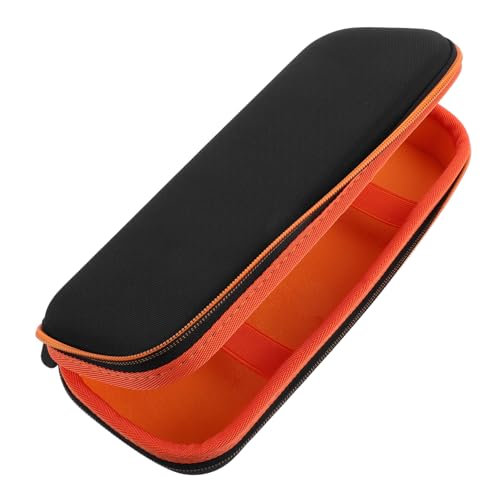 CIMAXIC Mikrofon-Aufbewahrungstasche Tragbare Mikrofontasche Für Reisen Mikrofon-Organizer Eva-Flanell-Material Schutz Für Zwei Mikrofone Leicht Zu Transportieren von CIMAXIC