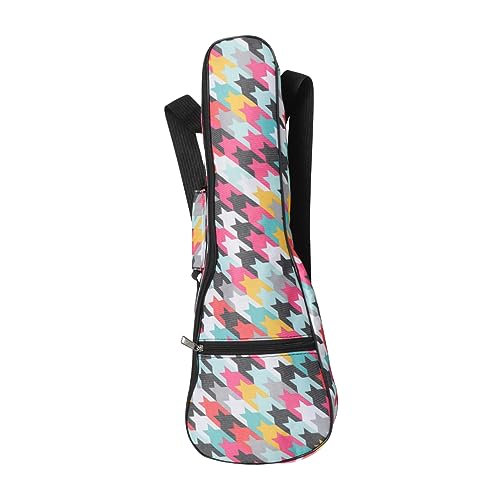 CIMAXIC Oxford Cloth Ukulele Tragetasche Dicke Aufbewahrung Für Instrumente Für Junge Mädchen Und Erwachsene Mit Trendigem Design von CIMAXIC