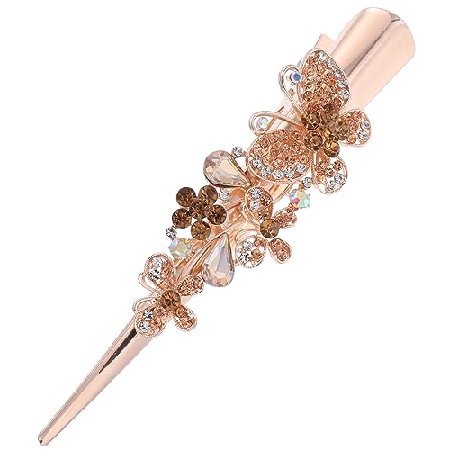 CIMAXIC Schmetterling Haarschmuck Strass Haarspange Dekorative Damen Haarspange Krokodilklemme Für Verschiedene Anlässe Und Frisuren von CIMAXIC