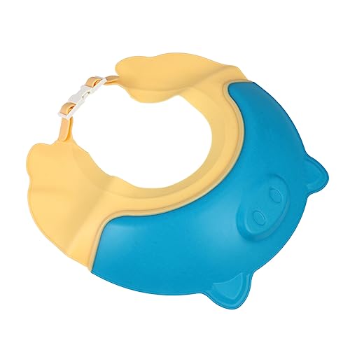 CIMAXIC Shampoo Hut Verstellbar Badehut Für Junge Mädchen Duschmütze Mit Cartoon-design Schutz Vor Wasser in Augen Und Ohren Langlebig Und Praktisch von CIMAXIC