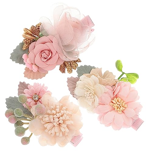 Daisy Blumen Haarspangen Für Kleinkinder Und Kinder Dekorative Blumen Haarschmuck Mit Schmückendem Design von CIMAXIC