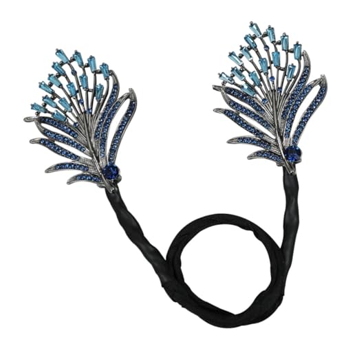 Kugelkopf-Haarschmuck mit Federn Haar-Styling-Dutt Blumen Haarknoten Tiara Lockenstab für Haare Haarschmuck für Frauen Haarstyling-Tools für Frauen Modellieren Kopfbedeckung Damen von CIMAXIC