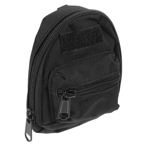 Mini-Rucksack Schlüsselanhänger Geldbörse Kleingeldtasche Kopfhörertasche Kleine Geldbörse Beutel Anhänger Aluminiumlegierung Aufbewahrungslösung von CIMAXIC