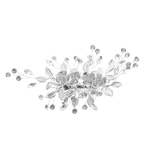 Strass-haarspange Für Hochzeit Metall Und Strass Blattform Accessoire Elegante Haar-accessoires Brautjungfern Schmuck Raffiniertes Kopfstück Strass-haarspange Für Hochzeit Metall Und Strass Blattform Accessoire Elegante Haar-accessoires Brautjungfern Schmuck Raffiniertes Kopfstück von CIMAXIC