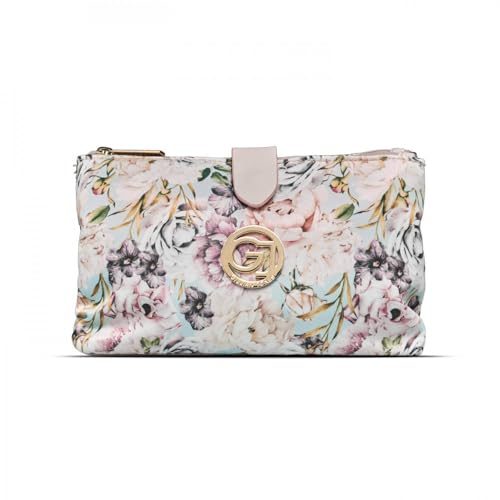 Gillian Jones - The Weekender Makeup Purse - Rose Flowerprint von CIMI