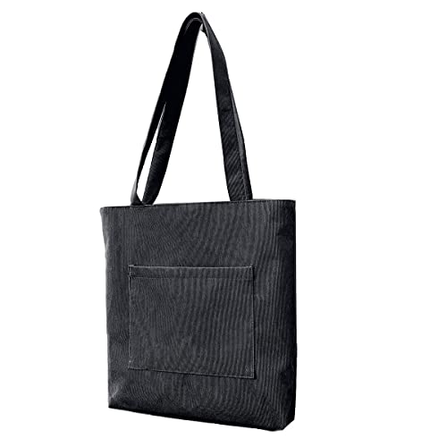 CINGHIA Cord Tasche Damen,Shopper Damen Groß,Kordtasche,Tote Bag Mit Reißverschluss,Beuteltasche Damen,Umhängetasche Damen Gross für Arbeit Einkaufen Schule und Alltag von CINGHIA