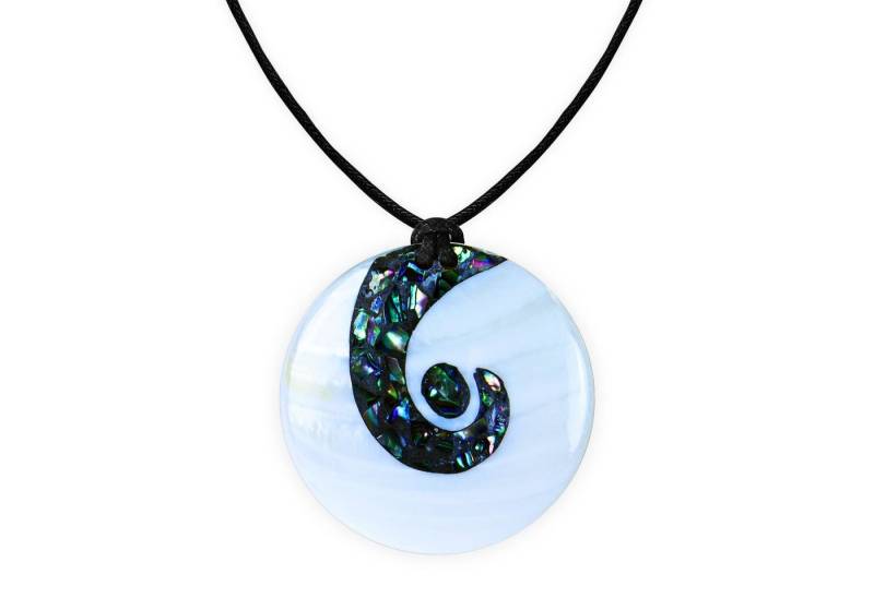 CINNEA Collierkettchen Schmuckset UNENDLICHKEIT (OLLANE-Collection), mit echtem Perlmuttanhänger von CINNEA
