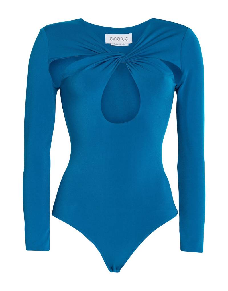 CINQRUE Bodysuit Damen Aquamarin von CINQRUE