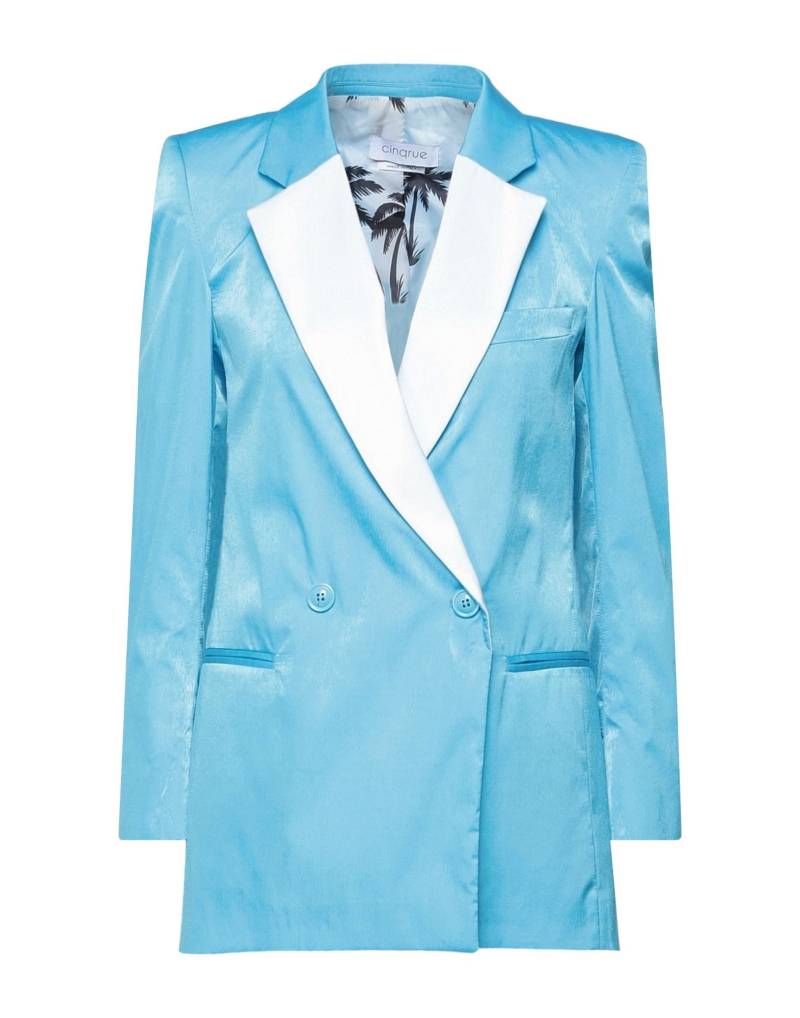 CINQRUE Blazer Damen Azurblau von CINQRUE
