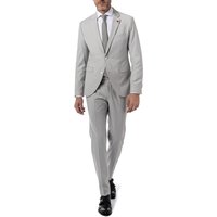 CINQUE Herren Anzug grau Schurwoll-Stretch Slim Fit von CINQUE