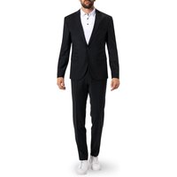 CINQUE Herren Anzug schwarz Schurwoll-Stretch von CINQUE